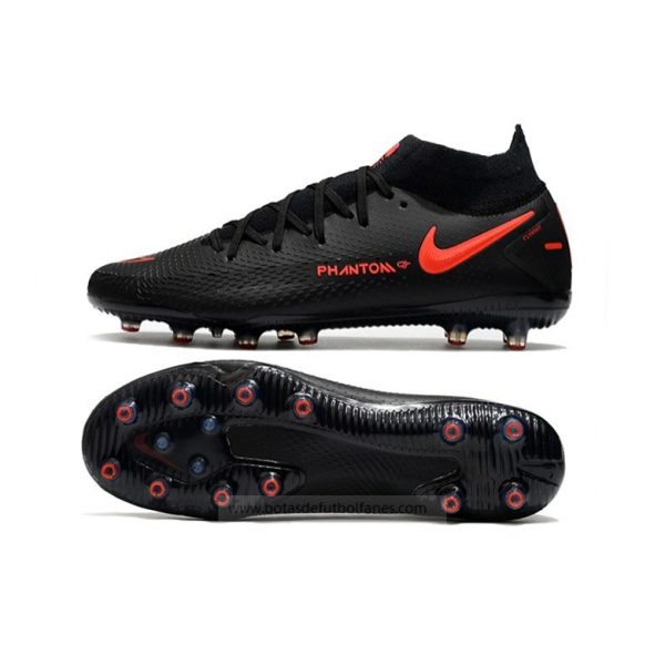 Nike Phantom GT Elite DF AG Pro Negro Rojo Gris